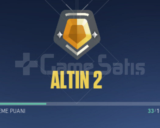 gold 2 yüksek mmr fresh hesap