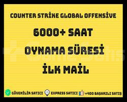 6000 Saat Csgo + FACEİT HAZIR