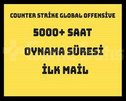 5000 Saat Csgo + FACEİT HAZIR
