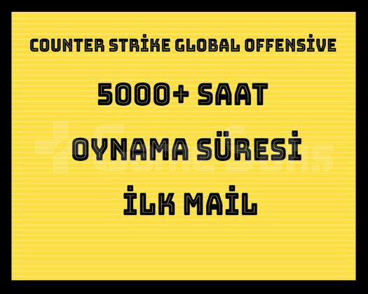 5000 Saat Csgo + FACEİT HAZIR