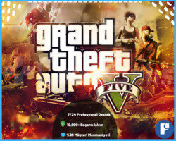 GTA V ONLINE & MAİL + HEDİYE OYUN!