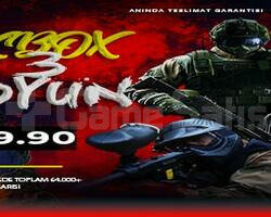 Dilediğiniz 3 XBOX Oyunu + Garanti 49,90