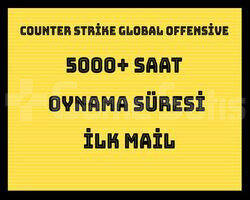 5000 Saat Csgo + FACEİT HAZIR