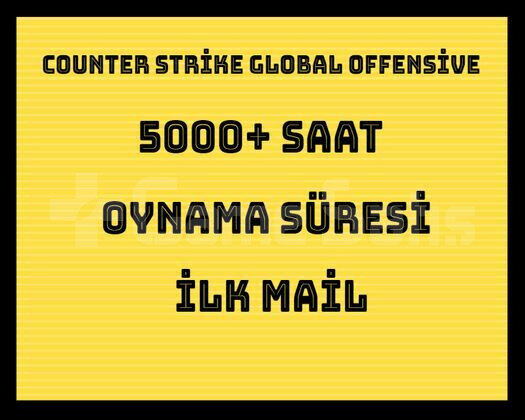5000 Saat Csgo + FACEİT HAZIR