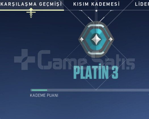 Valorant Plat 3 Hesap