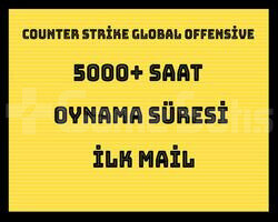 5000 Saat Csgo + FACEİT HAZIR