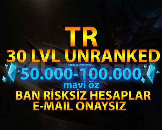TR BAN RİSKSİZ 50K-100K GARANTİLİ UNRANKED