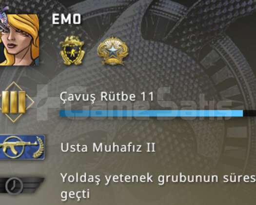 9 Madalya MG2 60 TL Envanter+1.5K CSGO+TR Hesabı