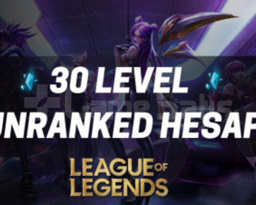 Kapsülleri Açılmamış LOL UNRANKED 30 LVL HESAP