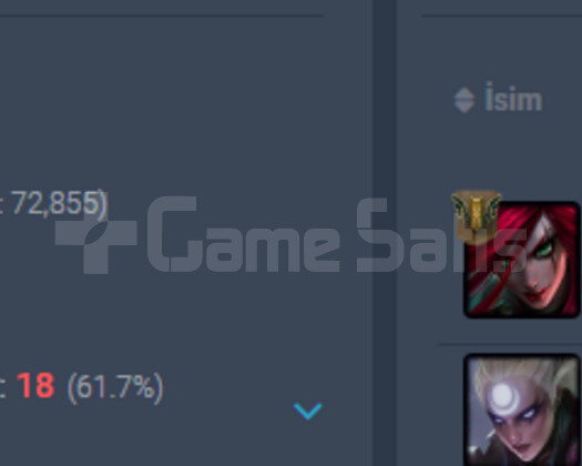 TR P2 P1 MMR Fresh Katarina Sıralama 72WR!!