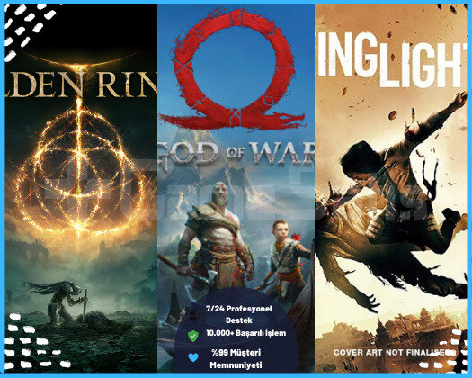 ELDEN RING + DYING LIGH 2 + GOD OF WAR | DESTEK!