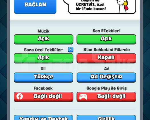 11. ARENA SUPERCELL ID BAĞLI DEĞİL
