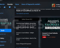 AC Valhalla Ragnarok dlcsi dahil bütün dlcler