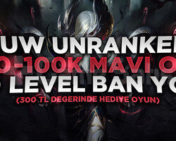 EUW 50-100K GARANTİLİ 30 LVL UNRANKED HESAPLAR