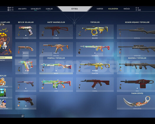 GEÇEN SEZON BATTLE PASS + KARAMBİT