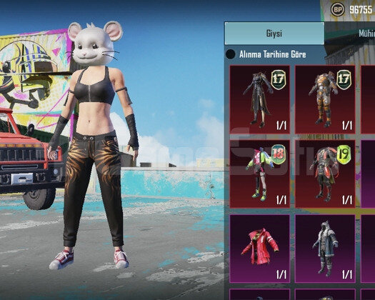 Pubg Mobile S5 Saçlı Aciliyetten ucuz