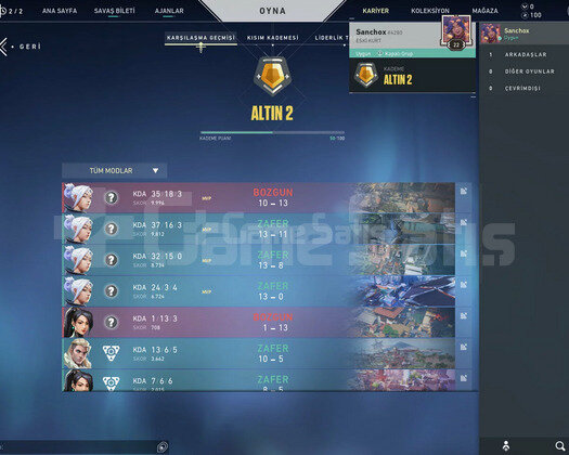 PLAT3 - ELMAS ELO Temiz Hesap Gold2