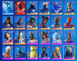 Fortnite 47 Skinli Hesap + MAİL