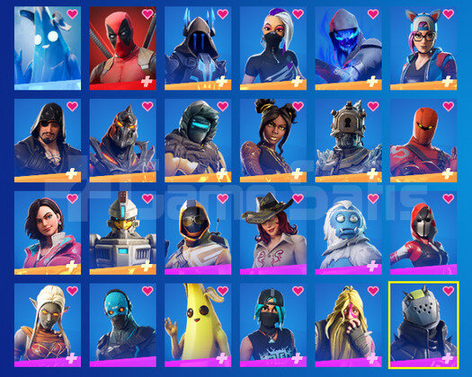 Fortnite 47 Skinli Hesap + MAİL