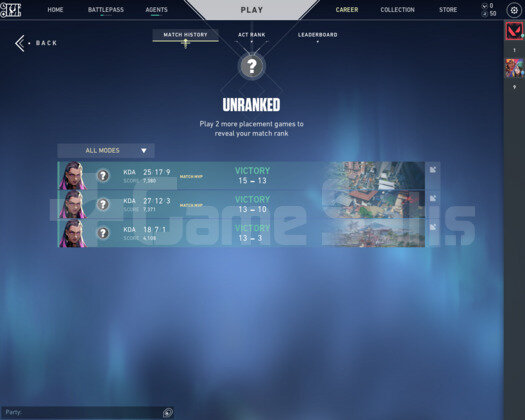 Unranked ranked hazır hesap