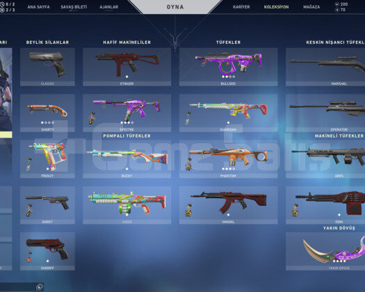 Karambit Skinli Efsane Hesap