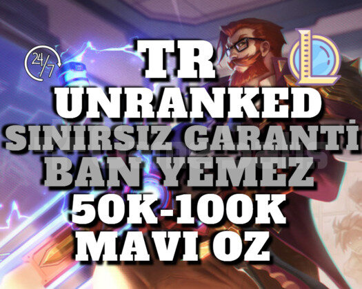 TR BAN RİSKSİZ 50K-100K 30 LEVEL UNRANKED