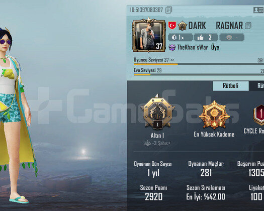 3Sezon RP Full Hesap As