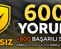 600 VACSIZ YORUM