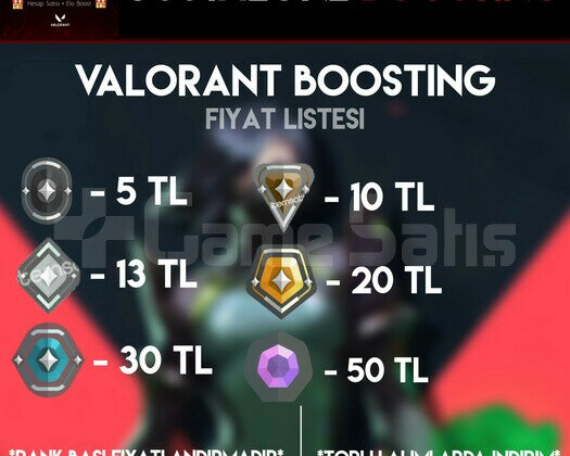 Altın 1 - Plat 1 Boost Özel İlan