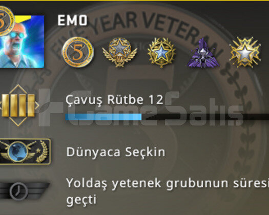 9 Madalya+Global+6K Saat+TR Garantili Hesap