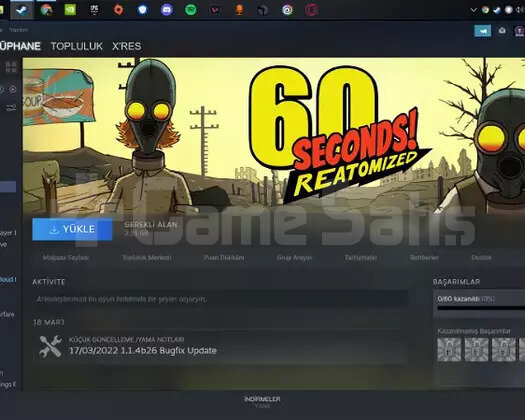 VIP Oyunlu Steam hesap 49.99TL