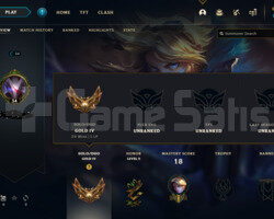 LOL EUW GOLD 4 FRESH HESAP