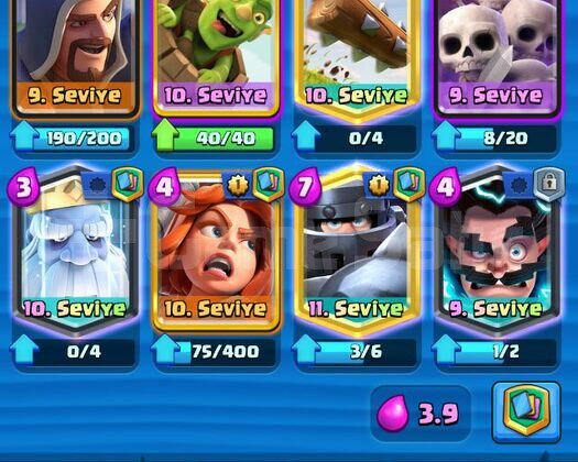 11 LEVEL MEGA ŞÖVALYE  4300 KUPA UCUZ HESAP