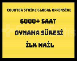 6000 Saat Csgo + FACEİT HAZIR