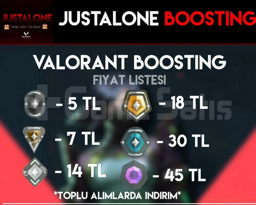 Bronz 1 - Altın 1 Boost