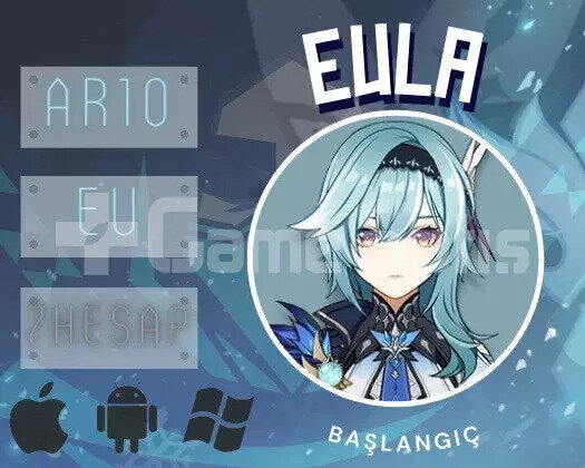 EU | AR 10 Eula - Temiz Yüksek 40+ Pity Başlangıç