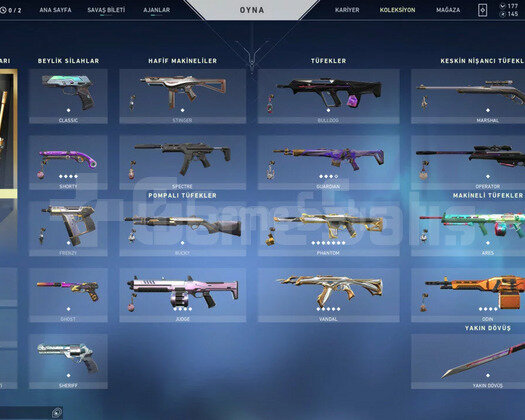 ASİL PHANTOM - YİTİK VANDAL + 2BATTLEPASS