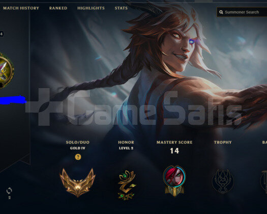 EUW Gold4 71LP 2Maça G2 Fresh acc!!