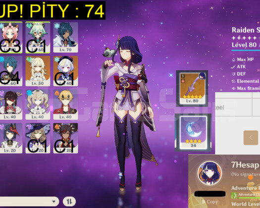 AR47| Baal Engulfing Keqing Qiqi 74 Pity Rate UP!
