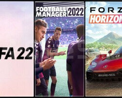 FİFA 22 + Football Manager 2022 + Forza Horizon 5