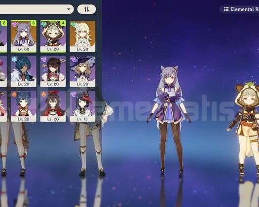 Hu tao keqing Rate up