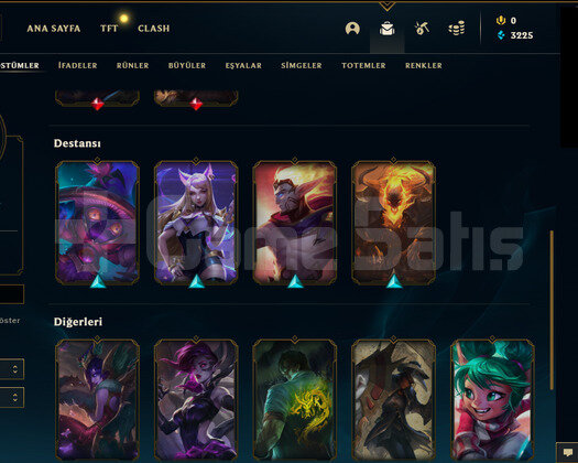 PLAT ELO LOL HESAP