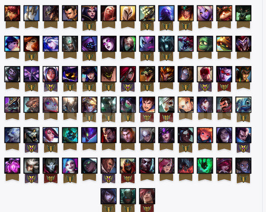 TR Bronz 1 LOL Hesabı 81 Şampiyon 46 Kostüm