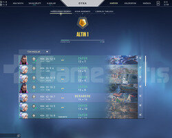 PLAT3 Elo Temiz Gold1 hesap