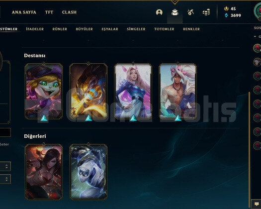 YONE YASUO KOSTUMLU SMURF HESAP UCUZ
