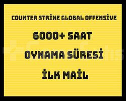6000 Saat Csgo + FACEİT HAZIR