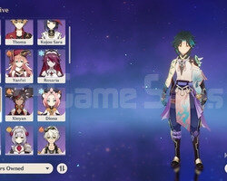 AR 48,7x5 Xiao + winged spear,hu tao,yae miko,jean