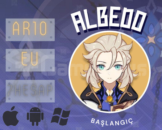 EU | AR 10 Albedo - Temiz Yüksek 55 Pity Başlangıç
