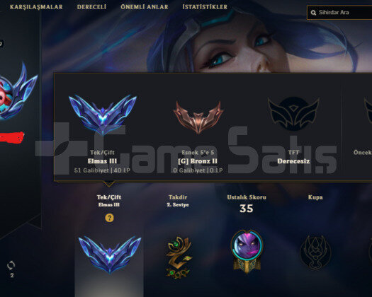 DIAMOND 3 YUKSEK ELO