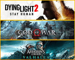 Elden Ring + God of War + Dying Light 2